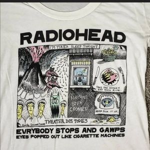 Waste Radiohead band T-shirt